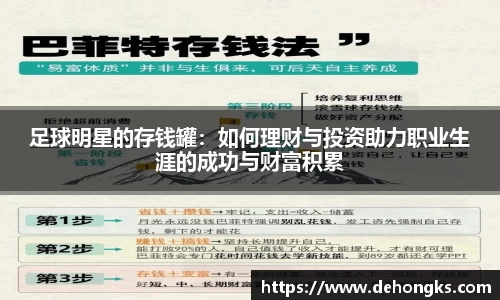 足球明星的存钱罐：如何理财与投资助力职业生涯的成功与财富积累